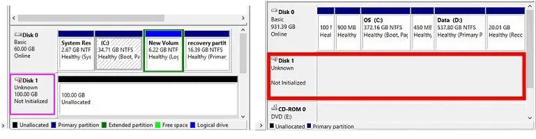 Windows can not find my hard drive